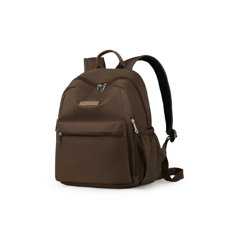 Gerlanx Nylon Fabric Backpack Unisex Milk Coffee/Cocoa/Glacier Blue/Light Cream/Terracotta/Classic Black/Concrete-3