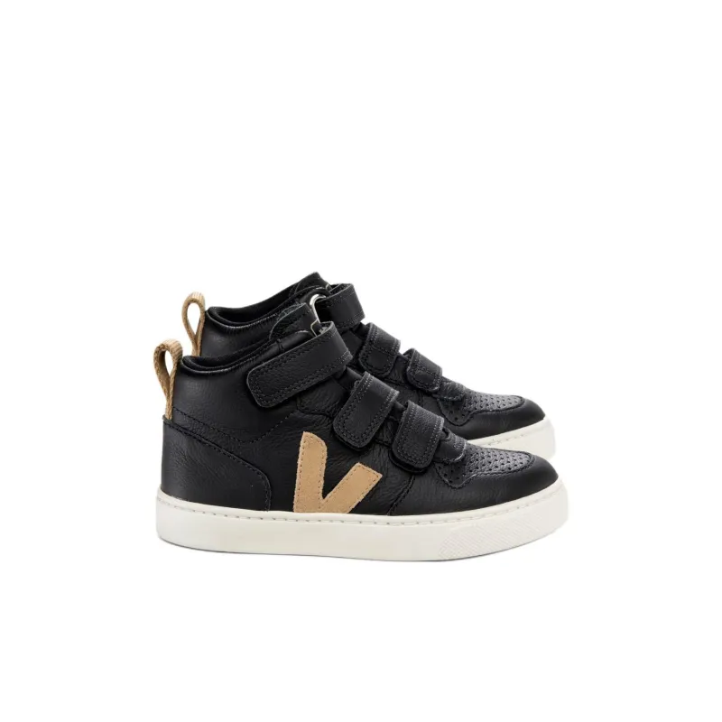 VEJA V-10 Mid-Top Kids' Skateboarding Shoes Black Kids'-1