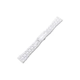 Three-Pronged Diamond Ceramic Butterfly Clasp[White]
