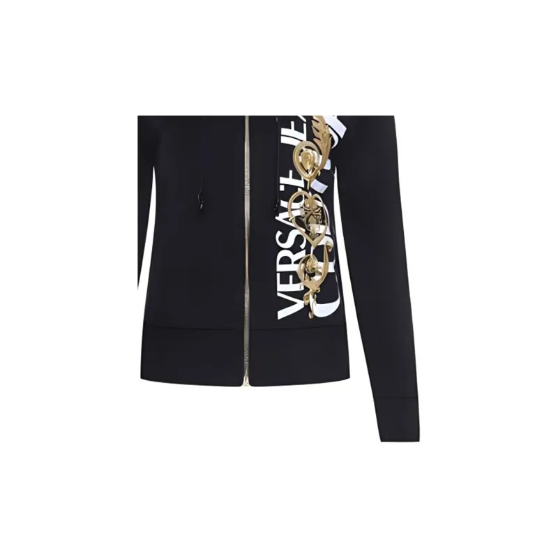VERSACE JEANS Jackets Coats Women's Black-4