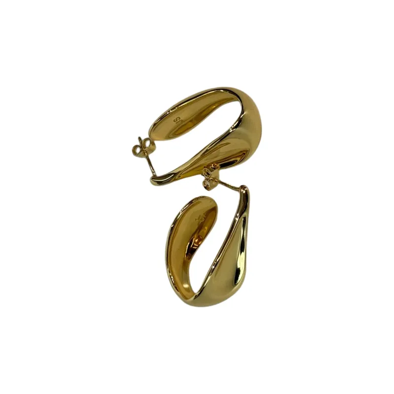 JASMIN SPARROW Gold Plated 18K Gold Earrings Unisex-2