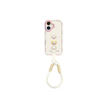 Sen Dog Silicone Material With Lanyard Backpack Style Phone Cases Compatible With Apple 16 Pro Max/Pro/Plus/15/14/13
