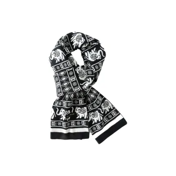 Yamaichi Maru Polyester Knit Scarves Men's