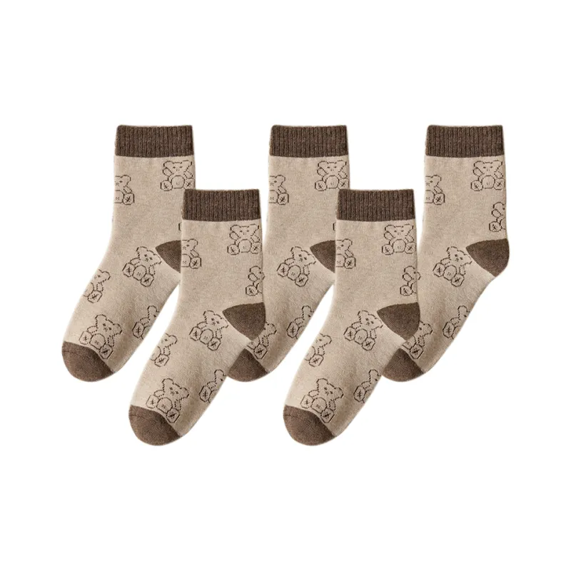 Beerus Mid Calf Socks Women's 5 Pack-6