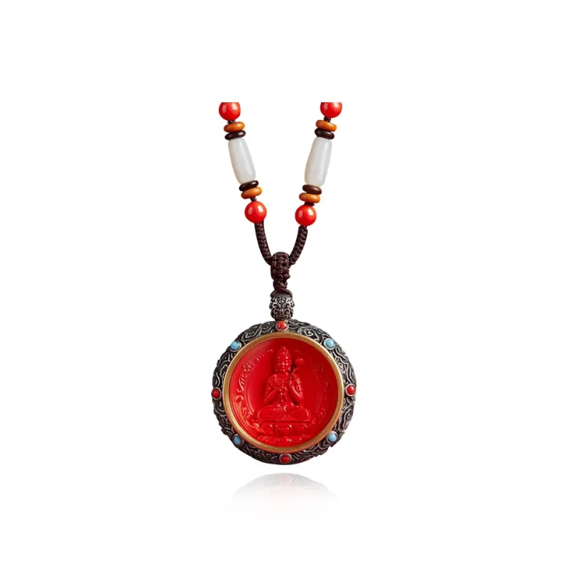 EADDA JEWELRY Cinnabar Necklaces Unisex-8