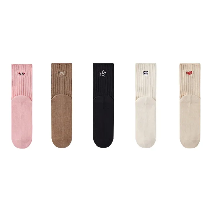 Caramella Mid Calf Socks Women's Combo Set-3