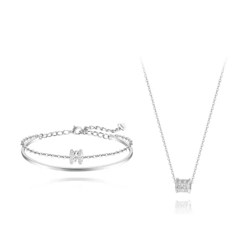 BLANK IN BLANK Sterling Silver 999 Bracelets Women's Bestie Couple Birthday Gift