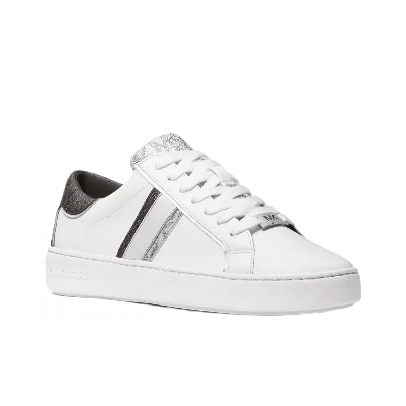 MICHAEL KORS Keaton Low-Top Stylish Skateboarding Shoes Women's White-1