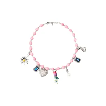 ZARA Freshwater Pearl Necklaces Women's Pink