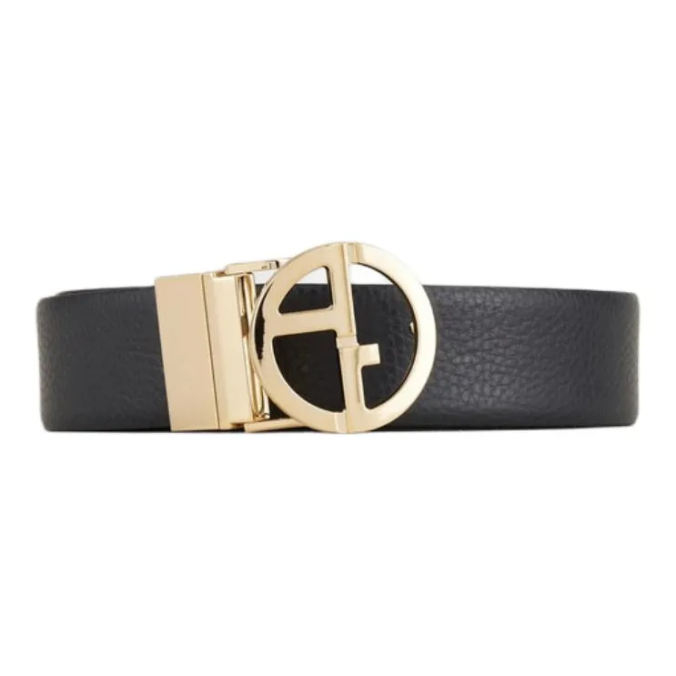 GIORGIO ARMANI Two toned Reversible Leather Belt-2