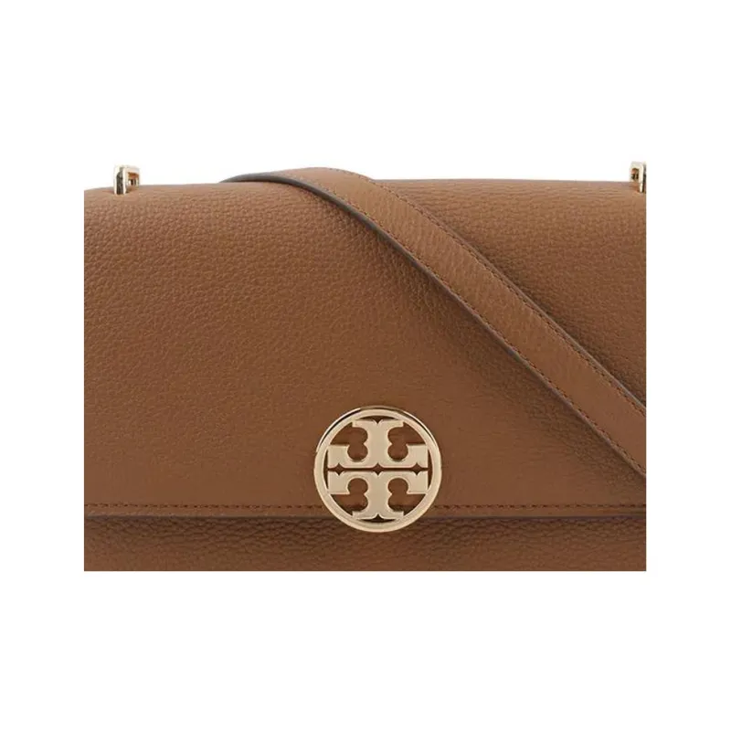 TORY BURCH Miller Shoulder Bag Forest Brown-4