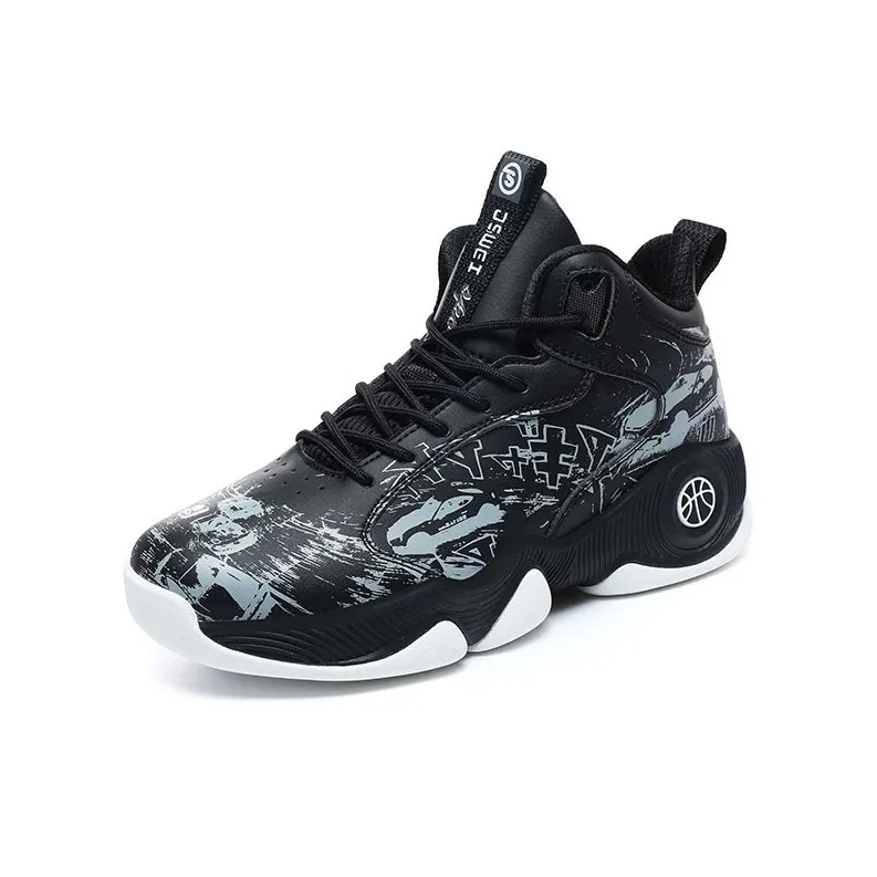 JSWEI Cushioned Slip Resistant Coverage Mid Top Basketball Shoes Women's-4