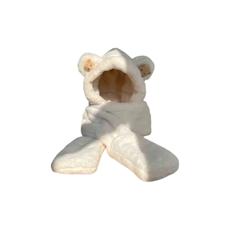 Yalu Polyester Hoods & Plush Hats Unisex-0