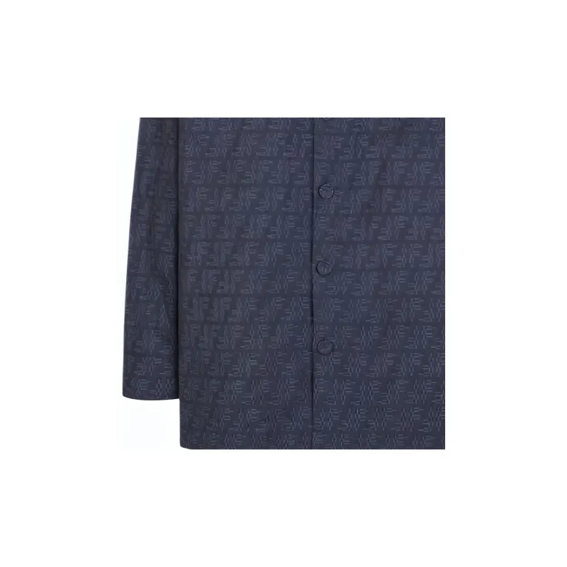 FENDI FW24 Jackets Coats Men's Blue-6