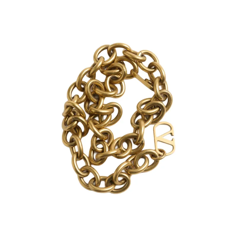 Valentino Brass Waist Chains Women's Gold -1