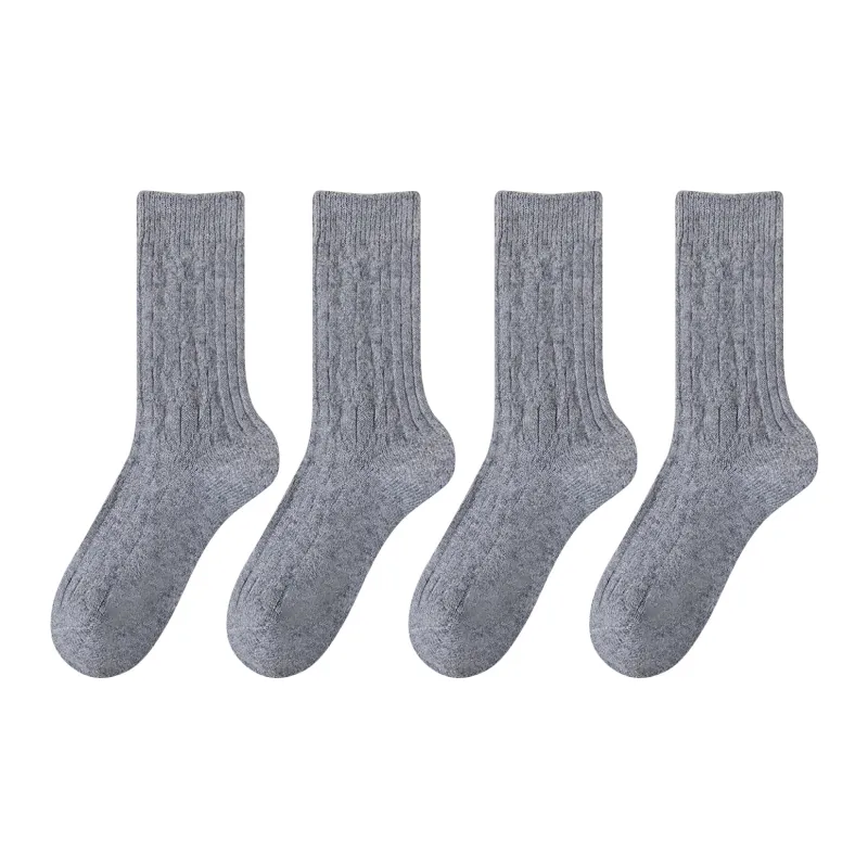 XXLLG Mid-Calf Socks Women's 4 Pack-12