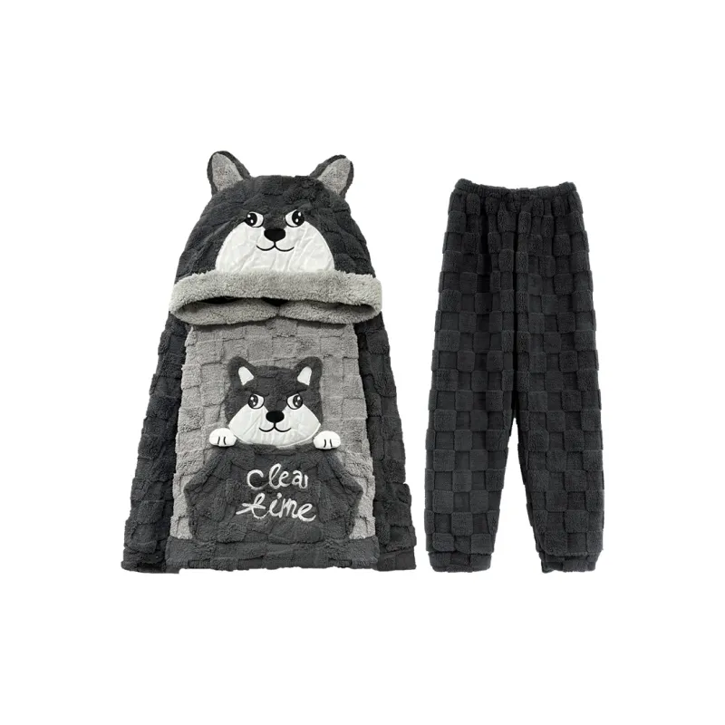 Qiao Ni Tong Pajama Set Men's Image Color-0