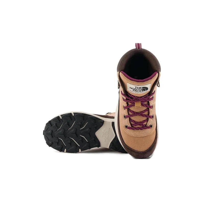 THE NORTH FACE Anti Slip Wear Resistant Mid Top Kids' Running Shoes Khaki Kids'-4