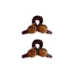 [2 Pcs]Amber Claw Clip