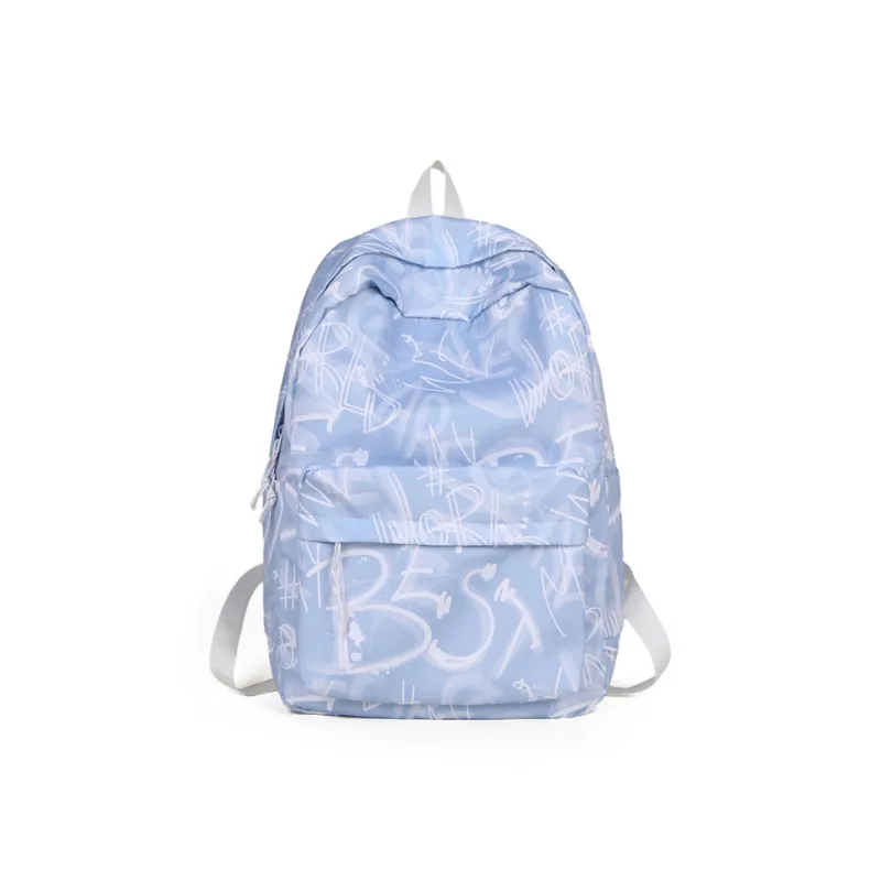 Kaka Tree Nylon Backpack Large Size Unisex-3