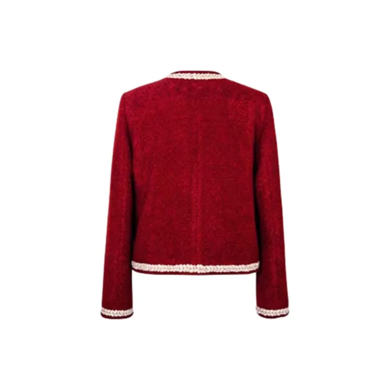 ROEYSHOUSE Jackets Women's Red-1