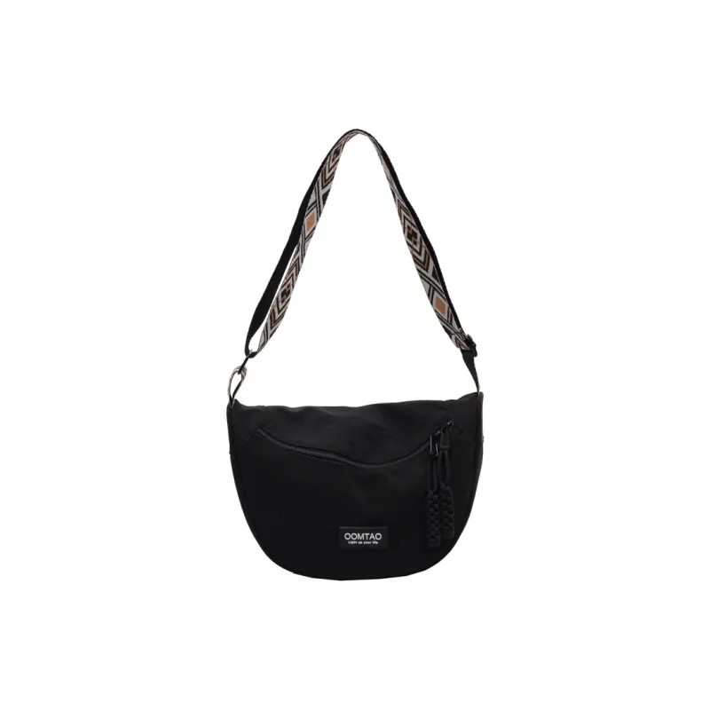 JIANMU Fabric Shoulder Bag, Crossbody Bag Women's Multicolor-0