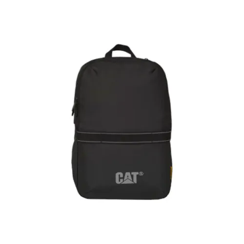 CAT PVC Laptop Bag Backpack Large Size Unisex Black
