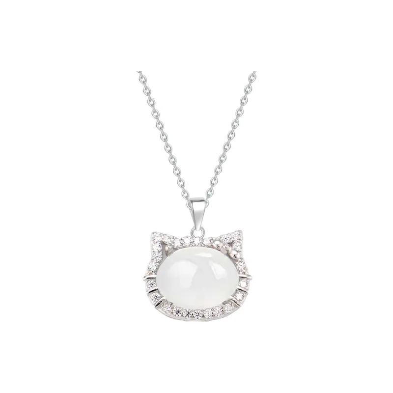 TIANJUE Chalcedony Necklaces Unisex-0
