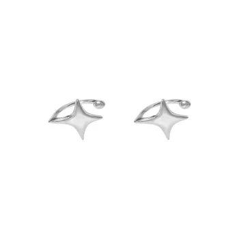 Masw 925 Sterling Silver Clip On Earrings Women's