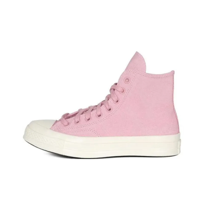 Converse 1970s Anti Slip Wear Resistant High Top Canvas Shoes Unisex Pink-0