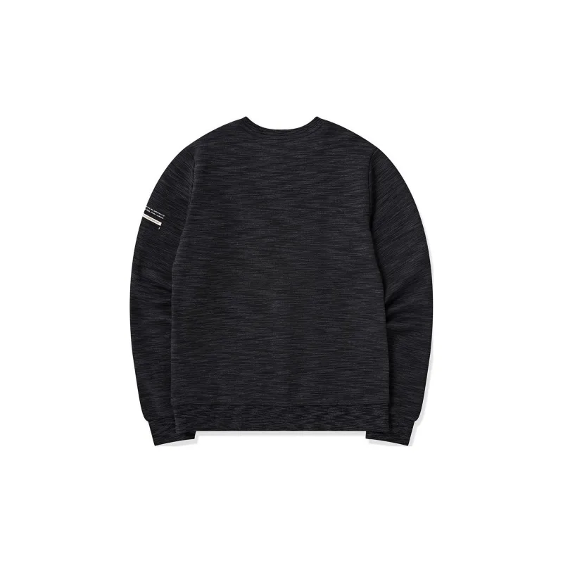 Erke Sweatshirt Women's Wood Grain Black Heather Gray-1