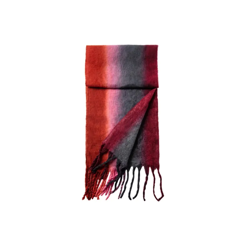 NAME.S Knit Scarves Women's Multicolor Multicolor Box Shopping Bag-5