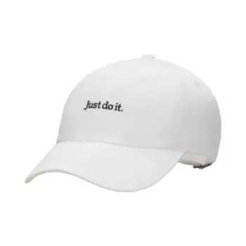 Nike Cotton Baseball Caps Unisex White
