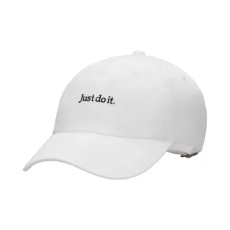Nike Cotton Baseball Caps Unisex White-0