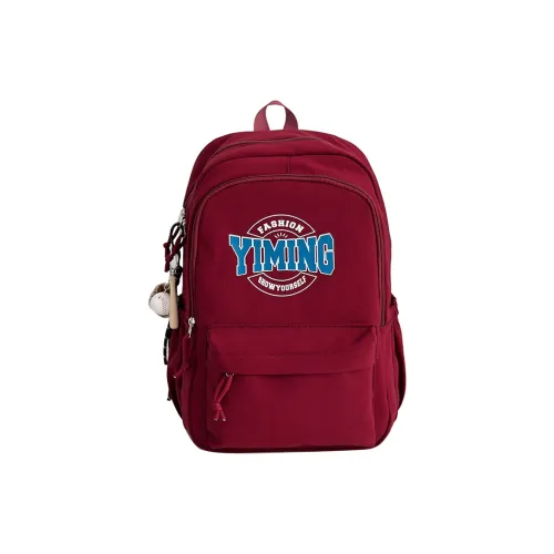 DCLOUD Nylon Backpack Unisex Red/White/Blue/Pink/Black