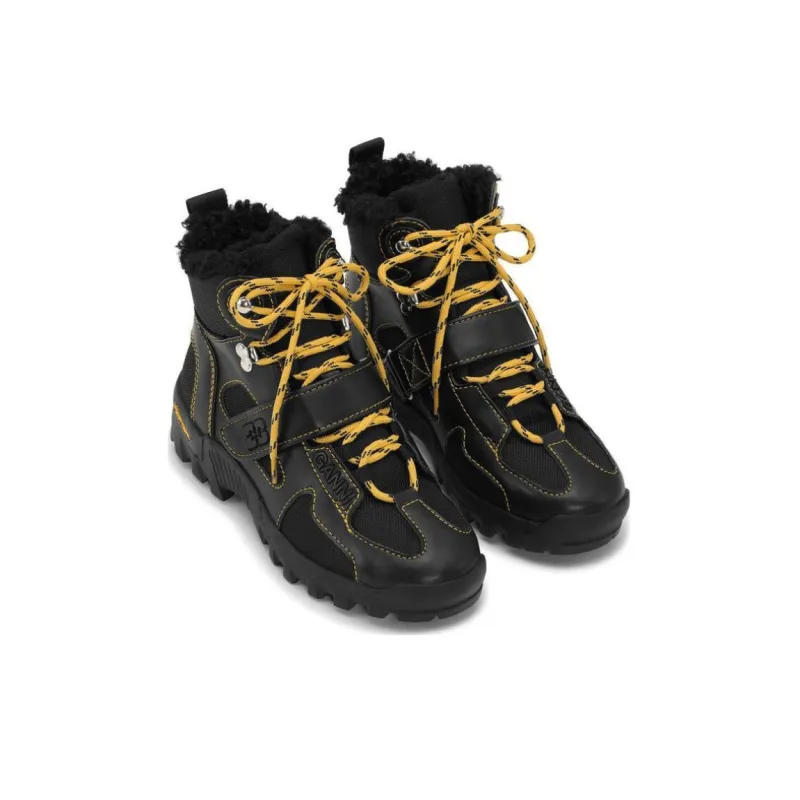 GANNI Performance Hiking Touch-strap Boots-2