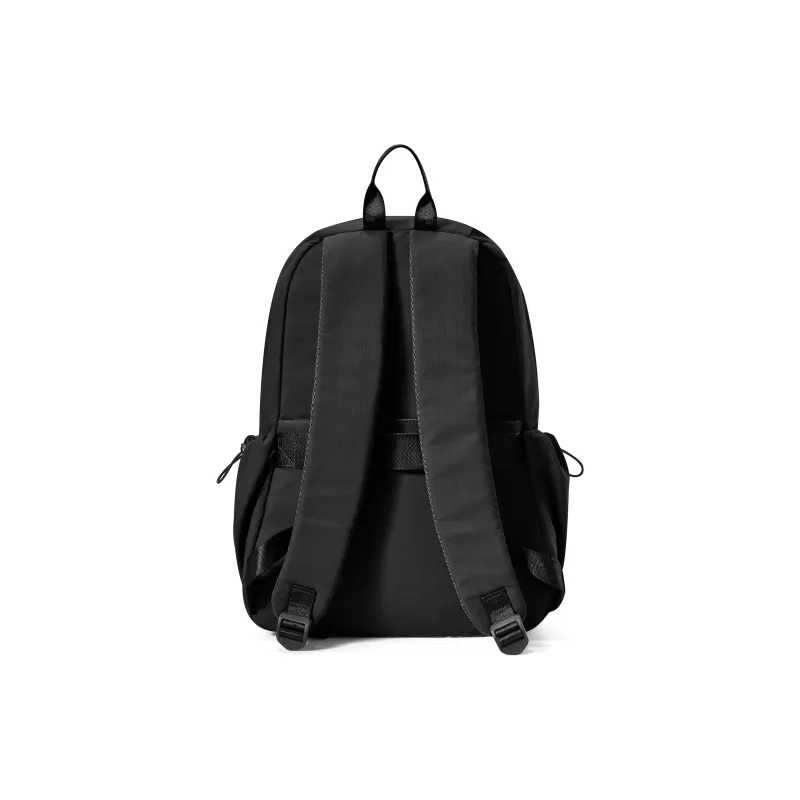 Kawasaki Fabric Backpack Laptop Backpack Unisex Black/Ecru/Khaki/Gray Green/Lotus Root Powders-3