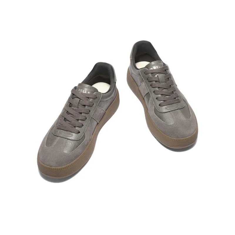 BELLE Anti Slip And Wear Resistant Height Increasing Skateboard Shoes Men's-10