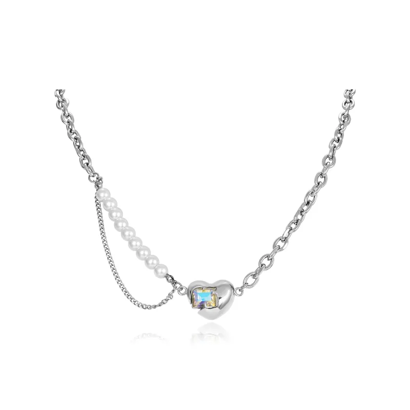 DH7 Titanium Steel Necklaces Unisex-3