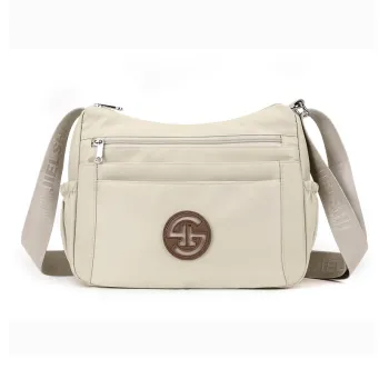Gerlanx Nylon Fabric Crossbody Bag Shoulder Bag Unisex Multicolor