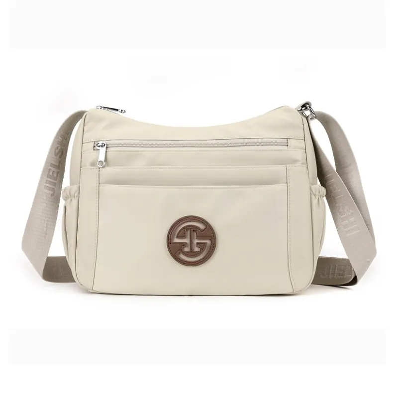 Gerlanx Nylon Fabric Crossbody Bag Shoulder Bag Unisex Multicolor-0