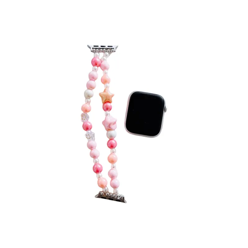 QIZHENG Apple Compatibility Watch Band Bead Material-1
