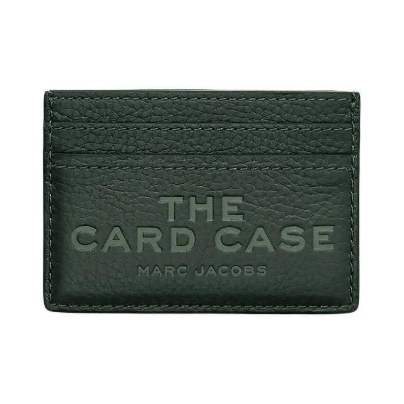 MARC JACOBS Grain Leather Card Holder Regular Women's Ivy-0
