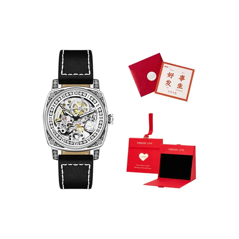 RERF Mechanical Movement Men's Watches Silver Dial-6