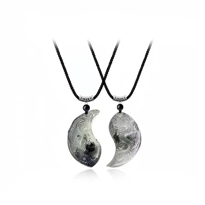 ROGA Colored Glaze Necklaces Unisex-2