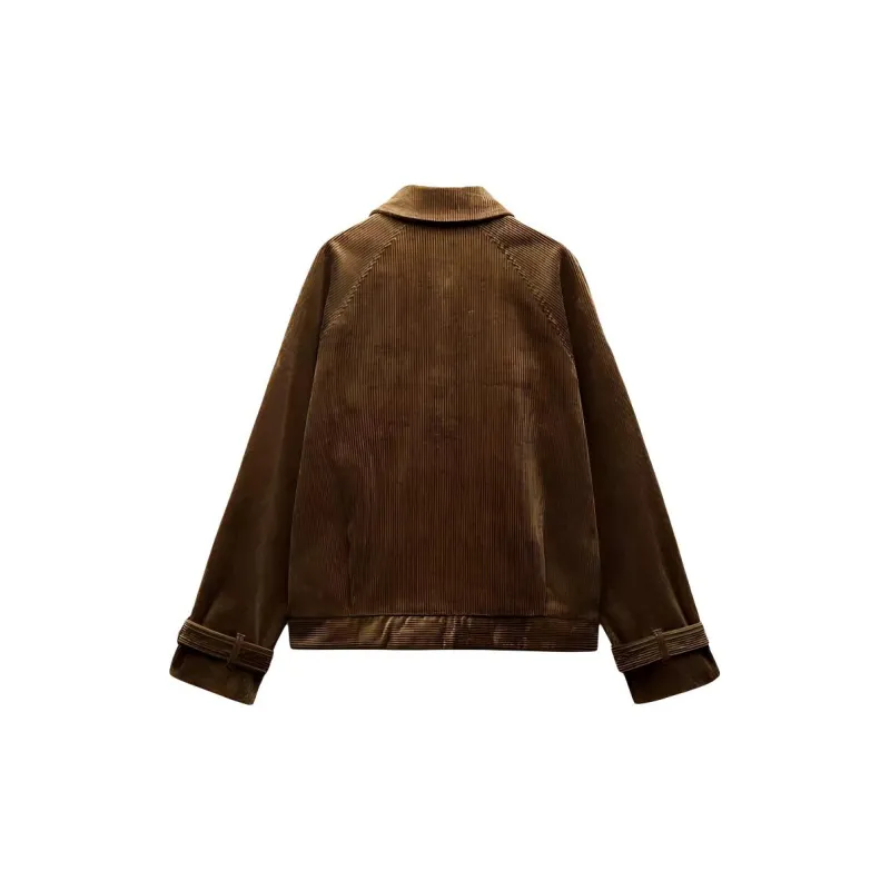ZARA Jackets Coats Women's Brown-1