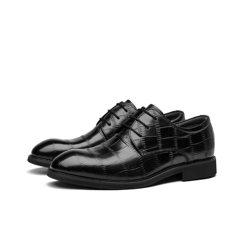 Spider King Dress Shoes Men's Black-2