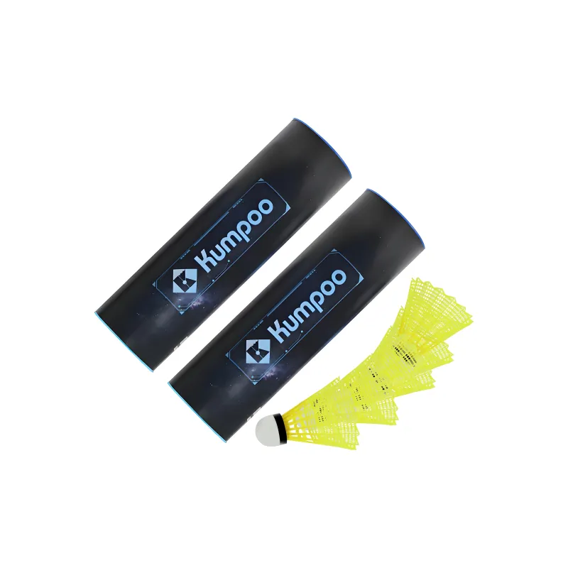 KUMPOO Nylon Shuttlecock 6 Pack Nylon Indoor And Outdoor Training And Competition Shuttlecocks-14