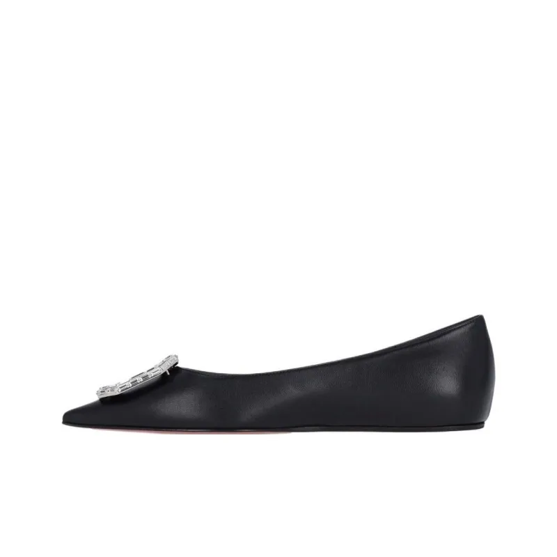 AMINA MUADDI Camelia Casual Single Shoes Women's Black-0