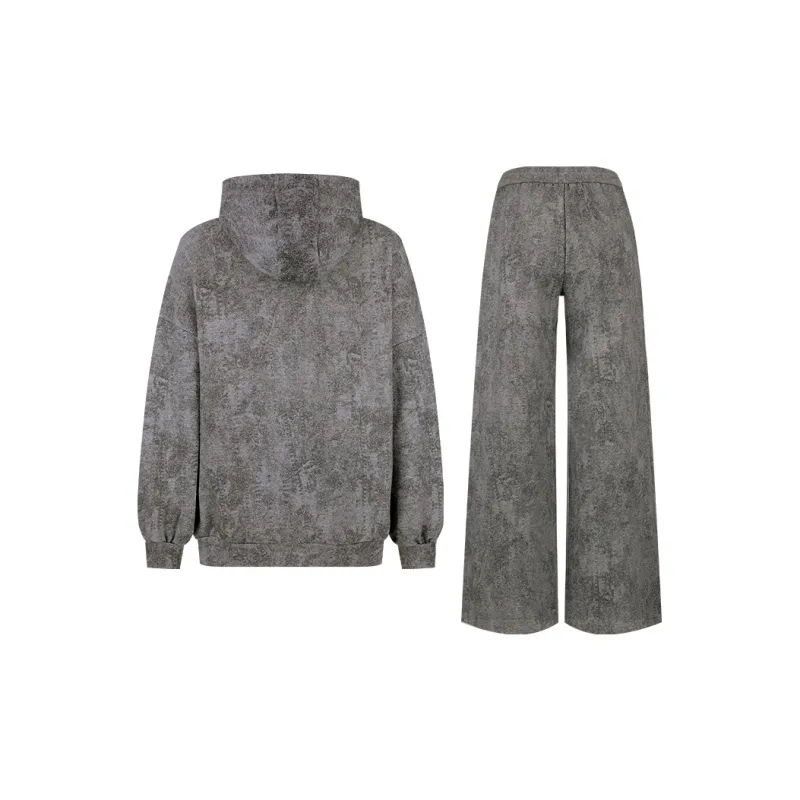 Girly Fancy Club Casual Suit Women's Dark Gray-1